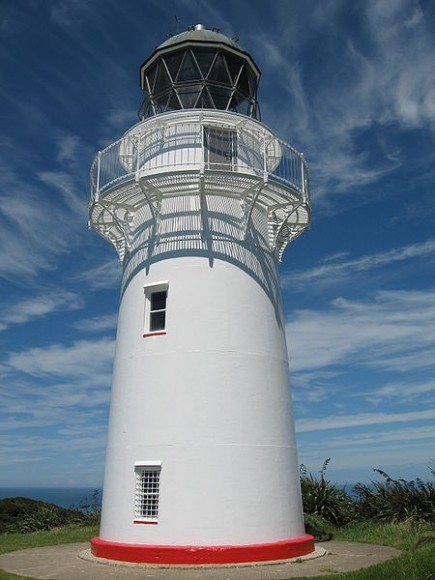 East Cape Lighthouse at Otiki Hill